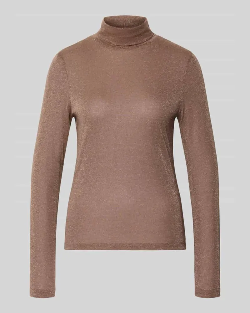 Drykorn Longsleeve mit Rollkragen Modell 'ZERAFNE Beige