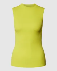 HUGO BOSS Tanktop mit geripptem Rundhalsausschnitt Modell 'FESKIES Neon