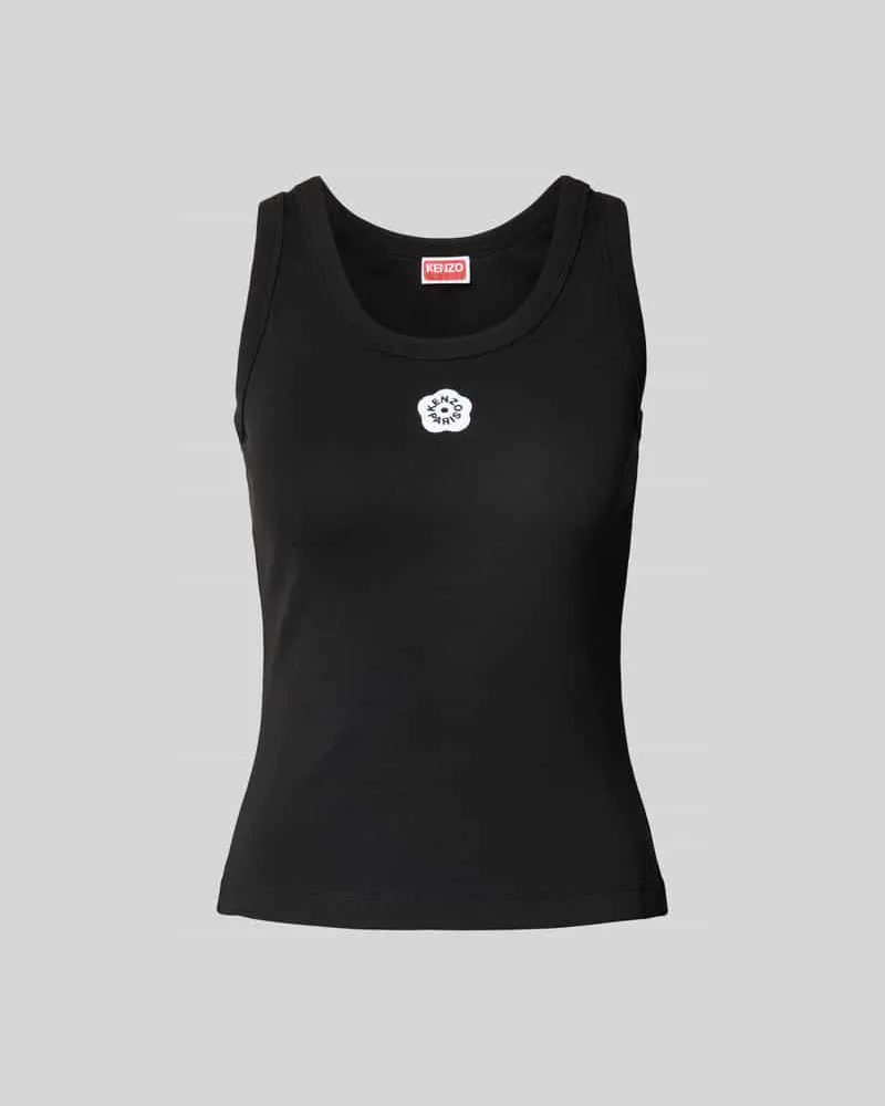 Kenzo Tanktop mit Label-Detail Black