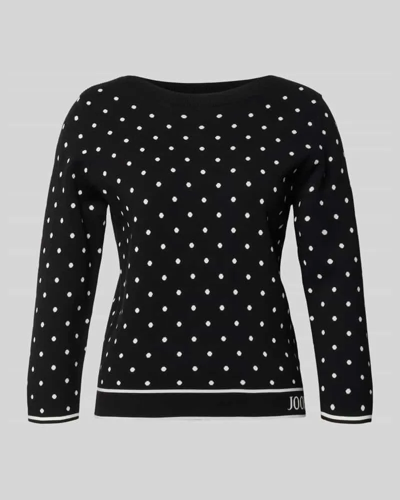 JOOP! Strickpullover aus Viskose-Mix Modell 'Konstantina Black