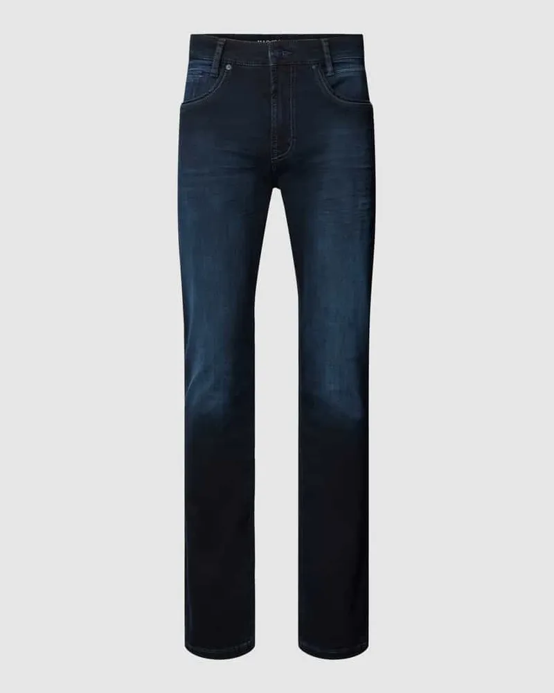 MAC Jeans Jeans im 5-Pocket-Design Modell "ARNE PIPE Marine