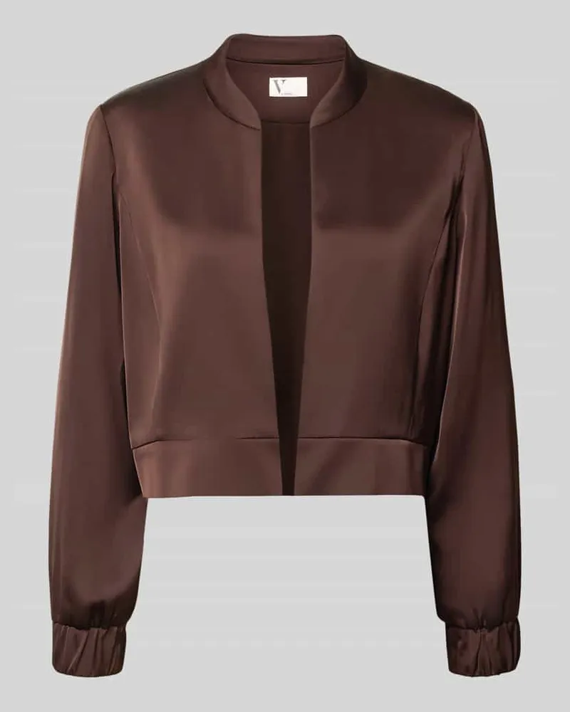 Vera Mont Jacke mit Stehkragen Dunkelbraun