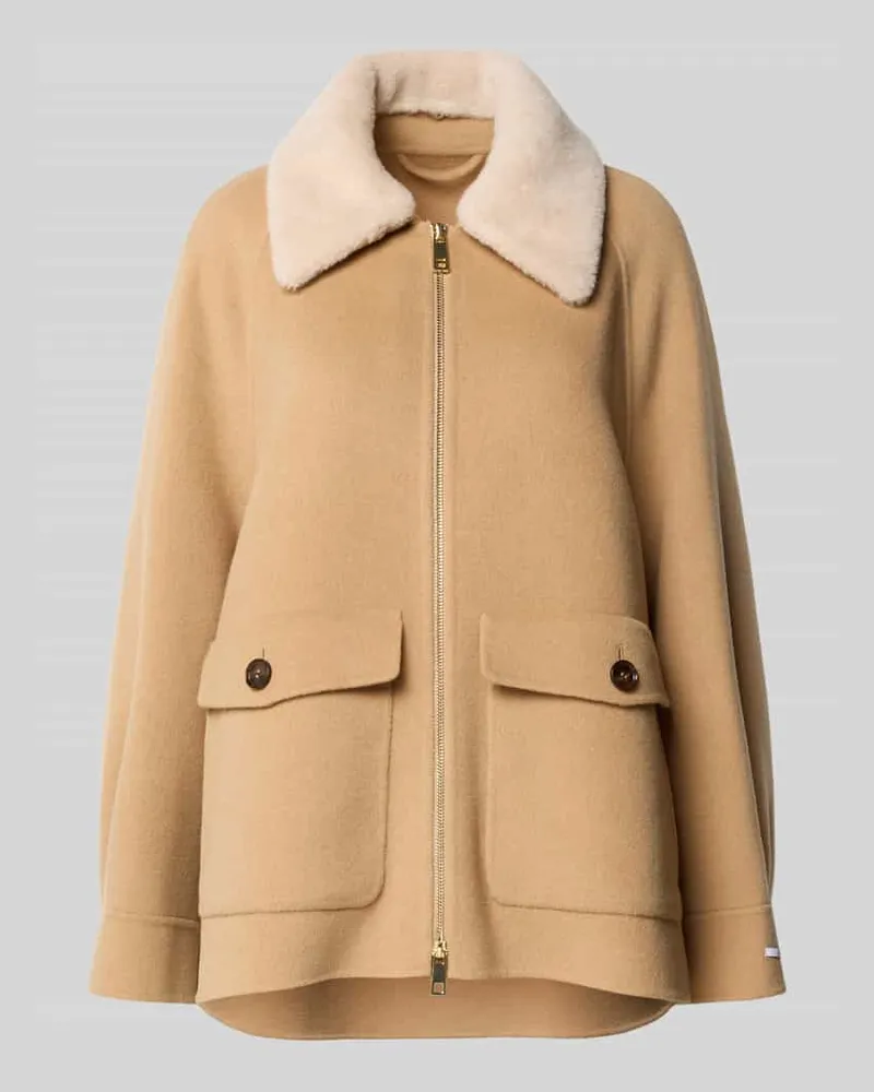 MARELLA Jacke mit Reißverschluss Modell 'GETTONE Camel
