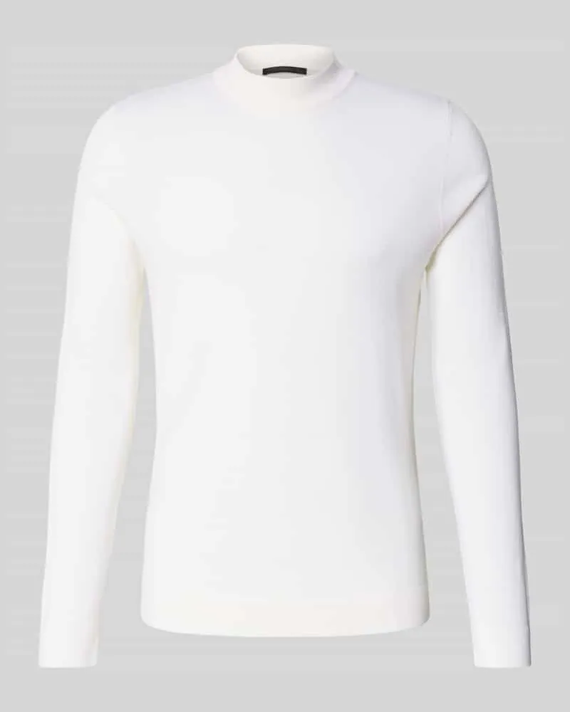 Drykorn Strickpullover aus Schurwolle Modell 'ARWON Offwhite