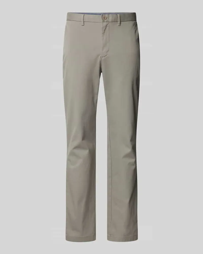 Tommy Hilfiger Chino mit Gesäßtaschen Modell 'DENTON Mittelgrau