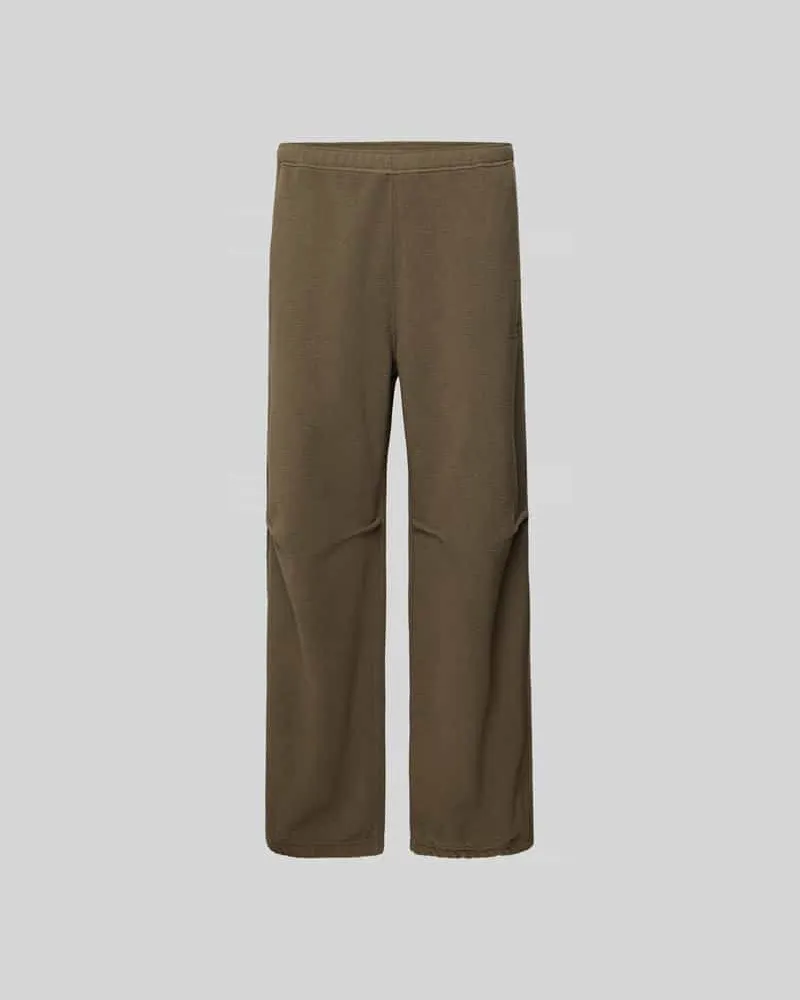 Maison Margiela Sweatpants mit elastischem Bund Taupe