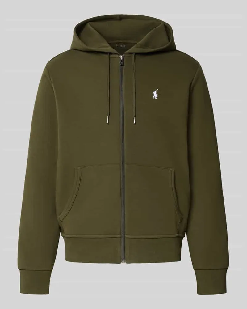 Ralph Lauren Sweatjacke mit Kapuze Oliv
