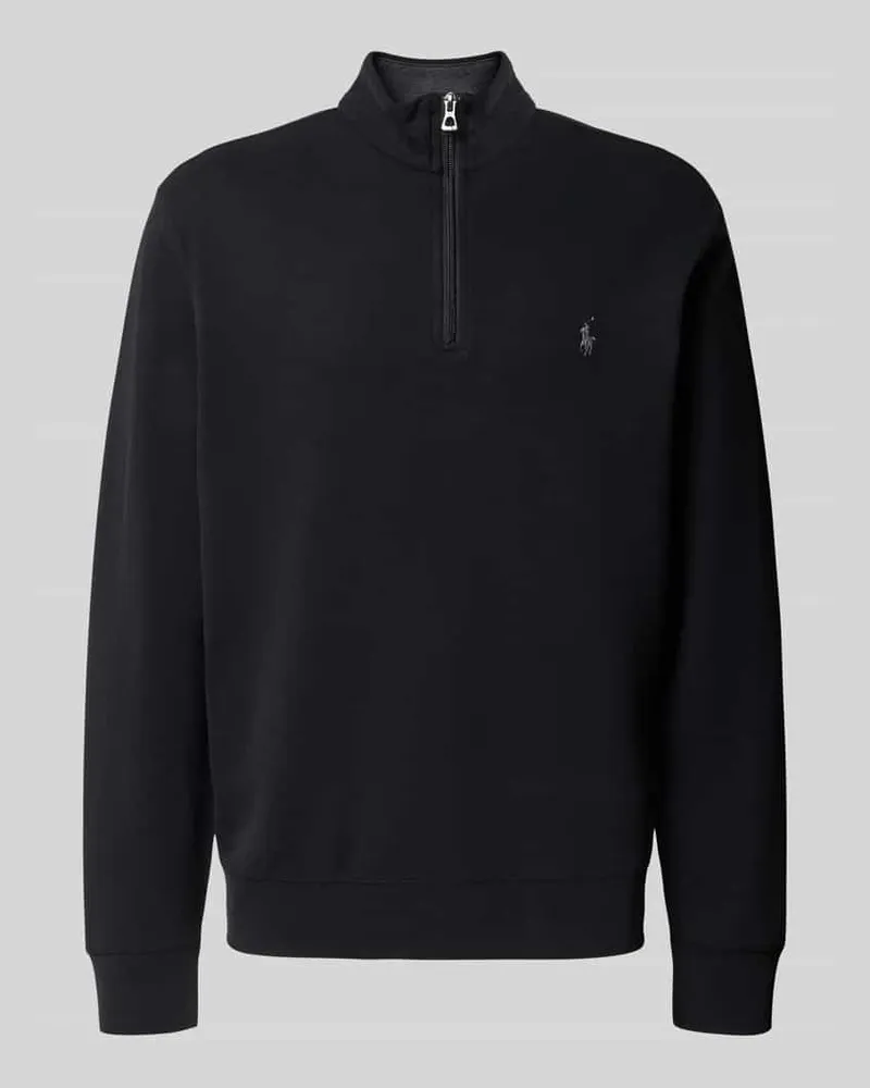 Ralph Lauren Sweatshirt mit Label-Stitching Black