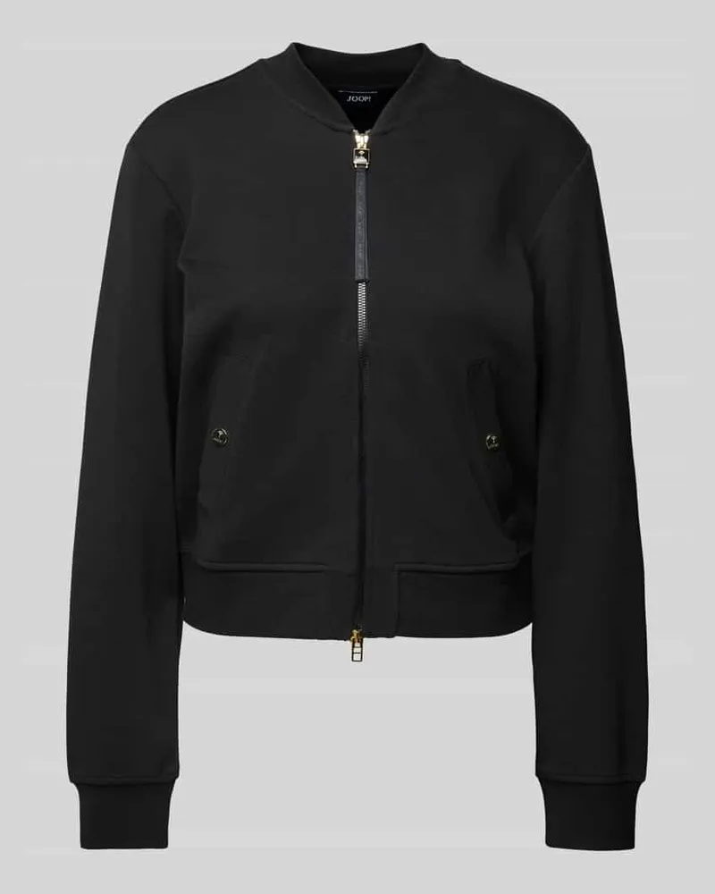 JOOP! Sweatjacke mit Zweiwege-Reißverschluss Modell 'Teresa Black