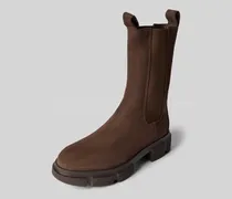 Chelsea Boots mit profilierter Sohle
