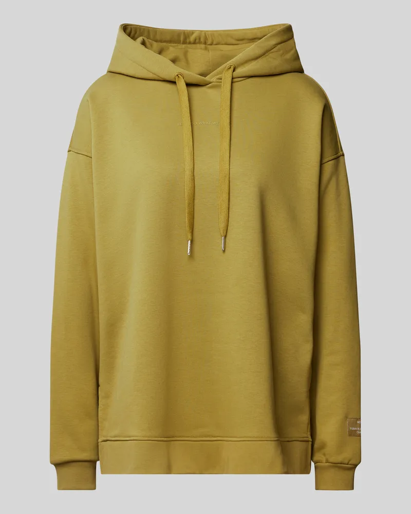 Smith & Soul Hoodie mit überschnittenen Schultern Oliv