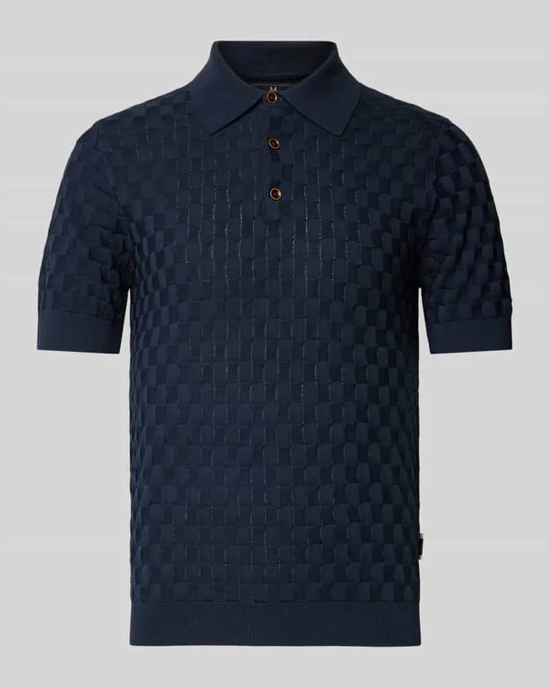 Matinique Slim Fit Poloshirt mit kurzer Knopfleiste Modell 'Heritage Marine