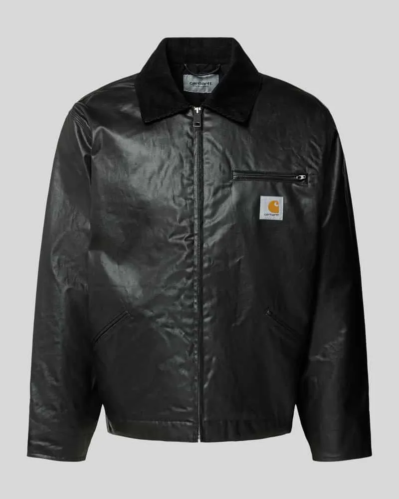 Carhartt WIP Jacke mit Brusttasche und Label-Detail Modell 'DEAN Black