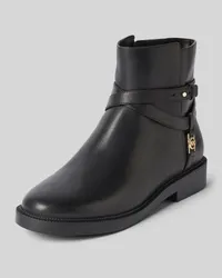 Michael Kors Lederboots mit Label-Applikation Modell 'ABIGAIL Black