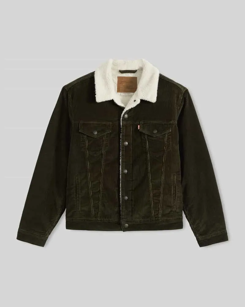 Levi's Regular Fit Jeansjacke aus Baumwoll-Mix Black