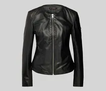 Shaped Fit Lederjacke aus echtem Lammnappa