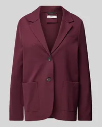 Brax Blazer mit Reverskragen Modell 'BELLA Aubergine