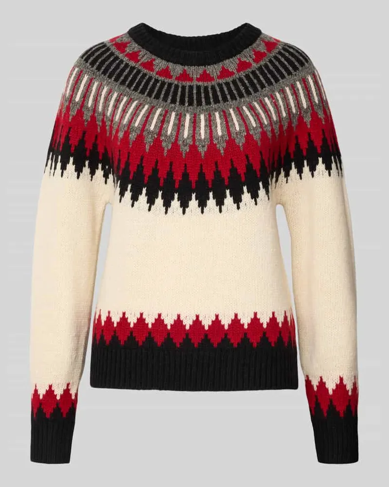 Ralph Lauren Strickpullover aus Woll-Kaschmir-Mix Ecru