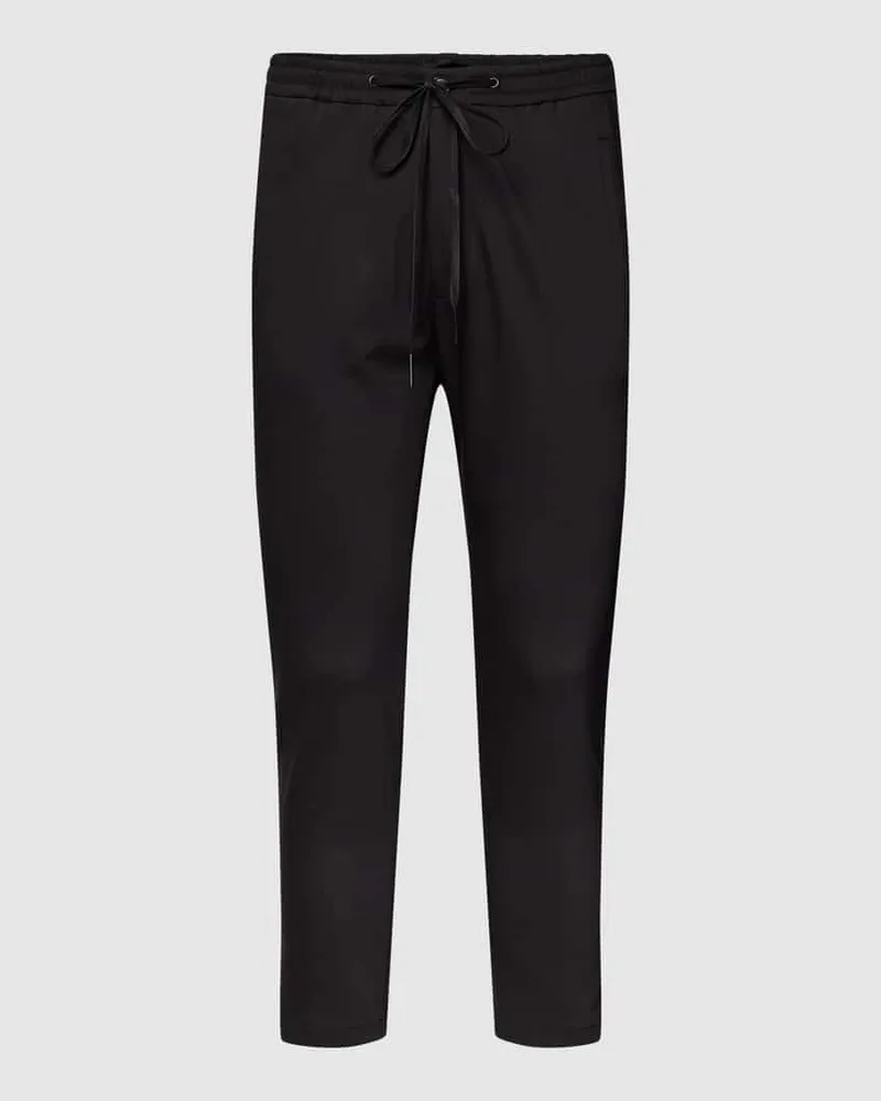 Drykorn Hose mit seitlichen Eingrifftaschen Modell 'JEGER Black