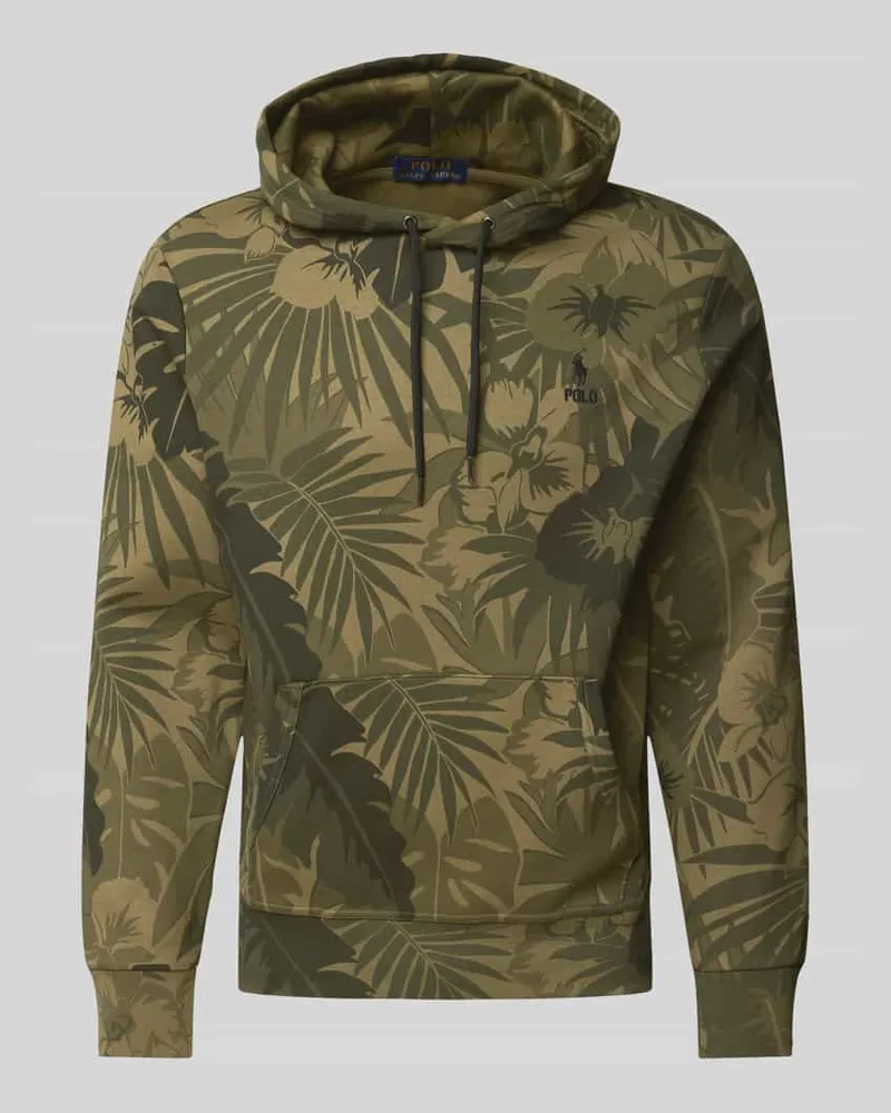 Ralph Lauren Hoodie mit Känguru-Tasche Khaki