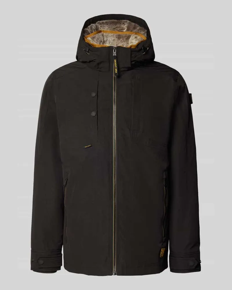 PME Legend Jacke mit Reißverschluss Modell 'SNOWPACK Black