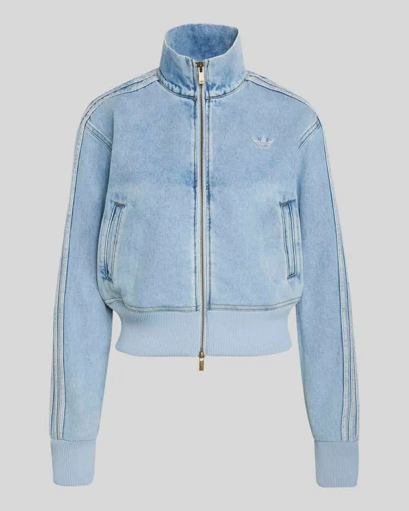 adidas Regular Fit Jeansjacke aus reiner Baumwolle Jeansblau