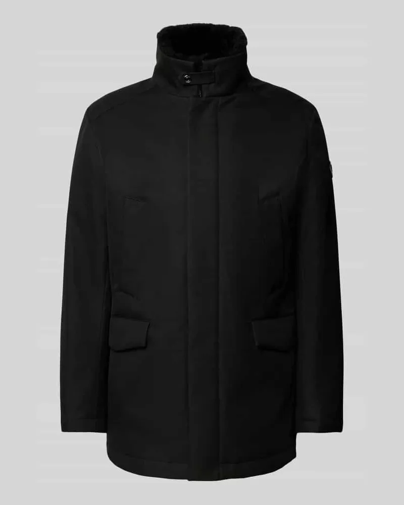 JOOP! Kurzmantel mit Pattentaschen Modell 'DARRY Black