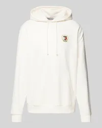 Tommy Hilfiger Hoodie mit Label-Stitching Offwhite