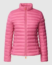 Save The Duck Steppjacke mit Zweiwege-Reißverschluss Modell 'CARLY Pink