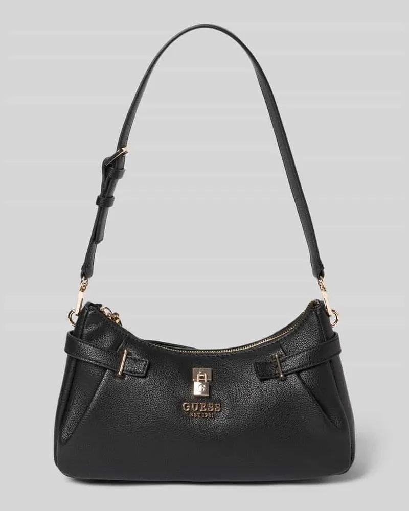 Guess Handtasche mit Label-Applikation Modell 'YESBA Black