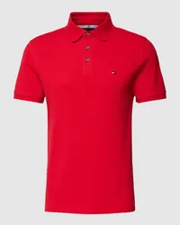 Tommy Hilfiger Slim Fit Poloshirt Modell '1985 Rot