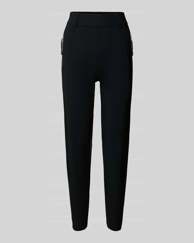 RAFFAELLO ROSSI  Stoffhose in 7/8-Länge mit Stretch-Anteil Modell 'NATINA Marine