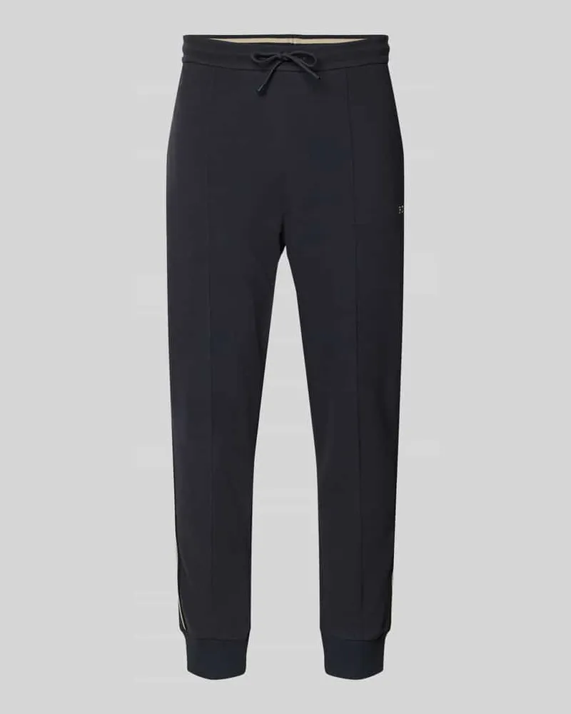 HUGO BOSS Regular Fit Sweatpants aus Baumwoll-Mix Modell 'JOIN HADIKO Dunkelblau