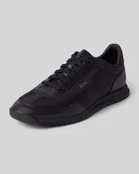 HUGO BOSS Sneaker mit Label-Details Modell 'Zayn Black