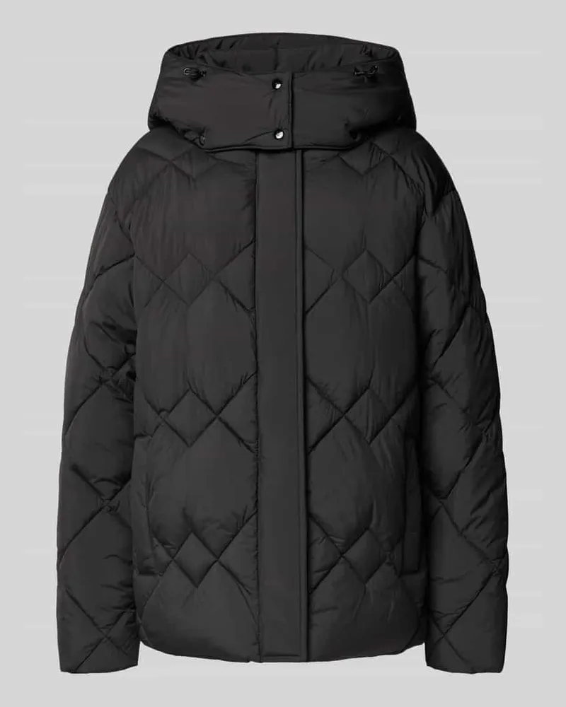 Fuchs Schmitt Steppjacke mit Kapuze Black
