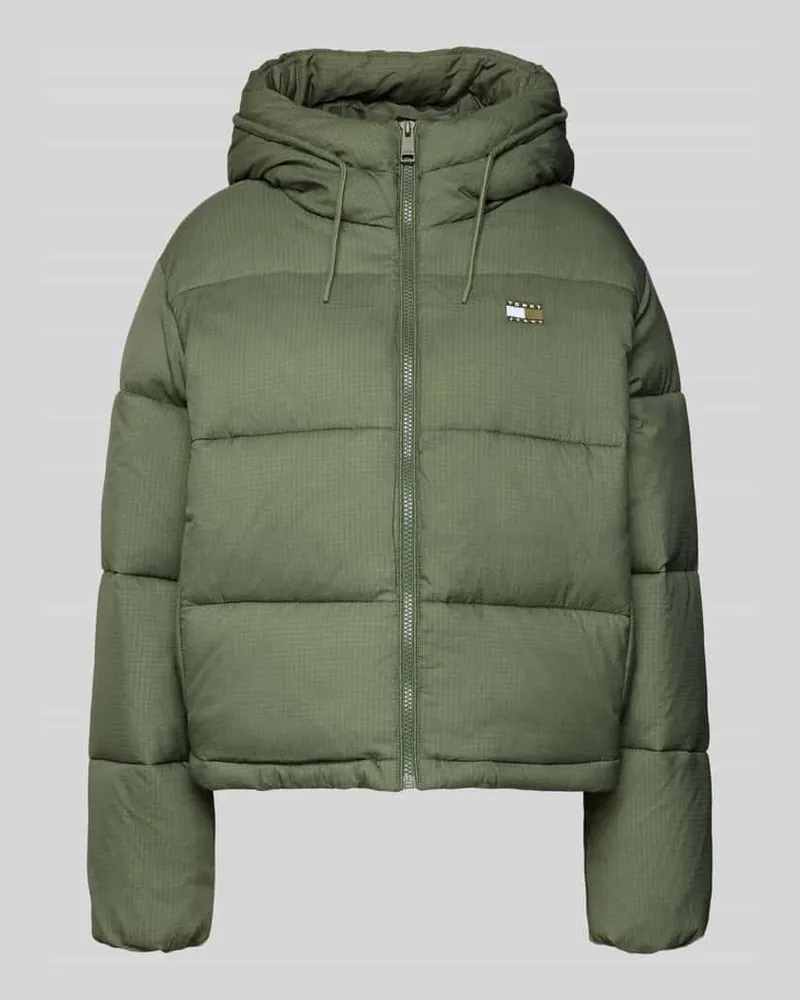Tommy Hilfiger Regular Fit Steppjacke mit Kapuze Khaki