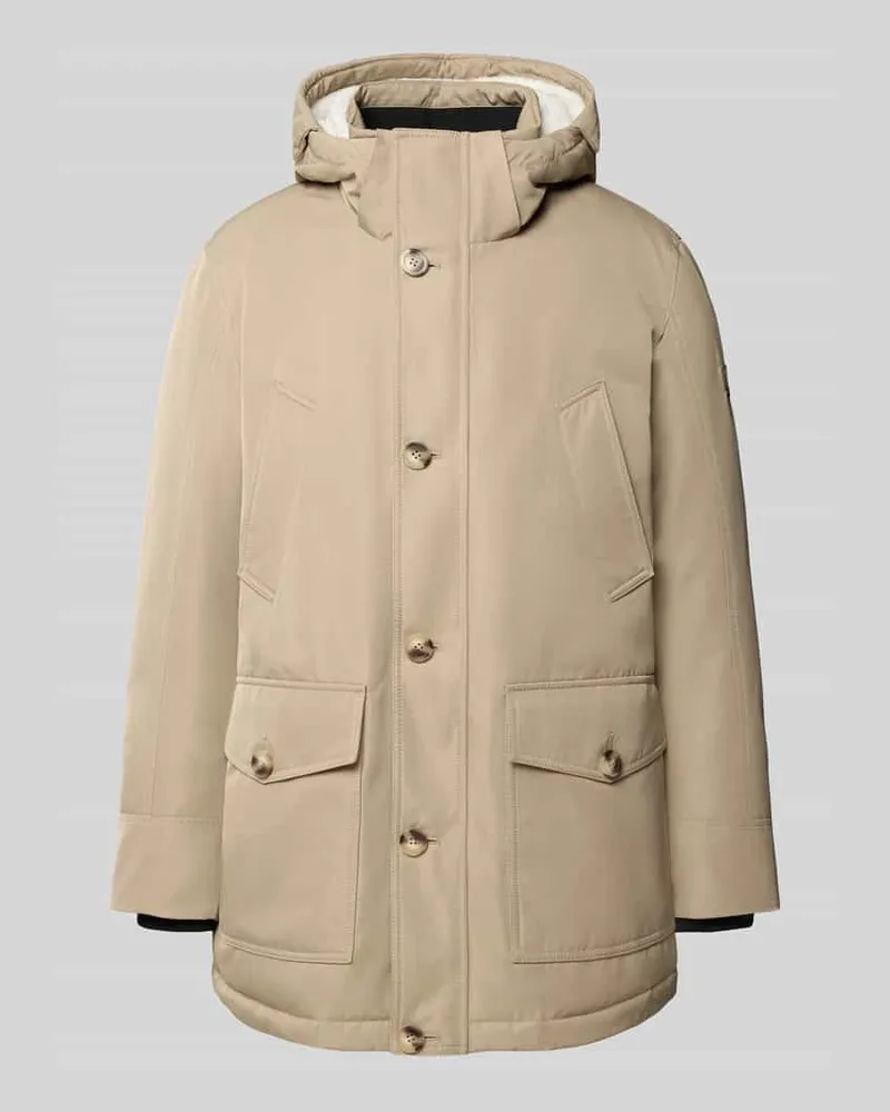 McNeal Parka mit Kapuze und Pattentaschen Sand