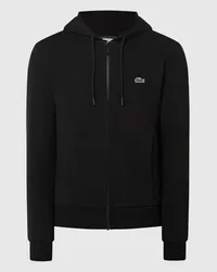 Lacoste Classic Fit Sweatjacke mit Kapuze Black