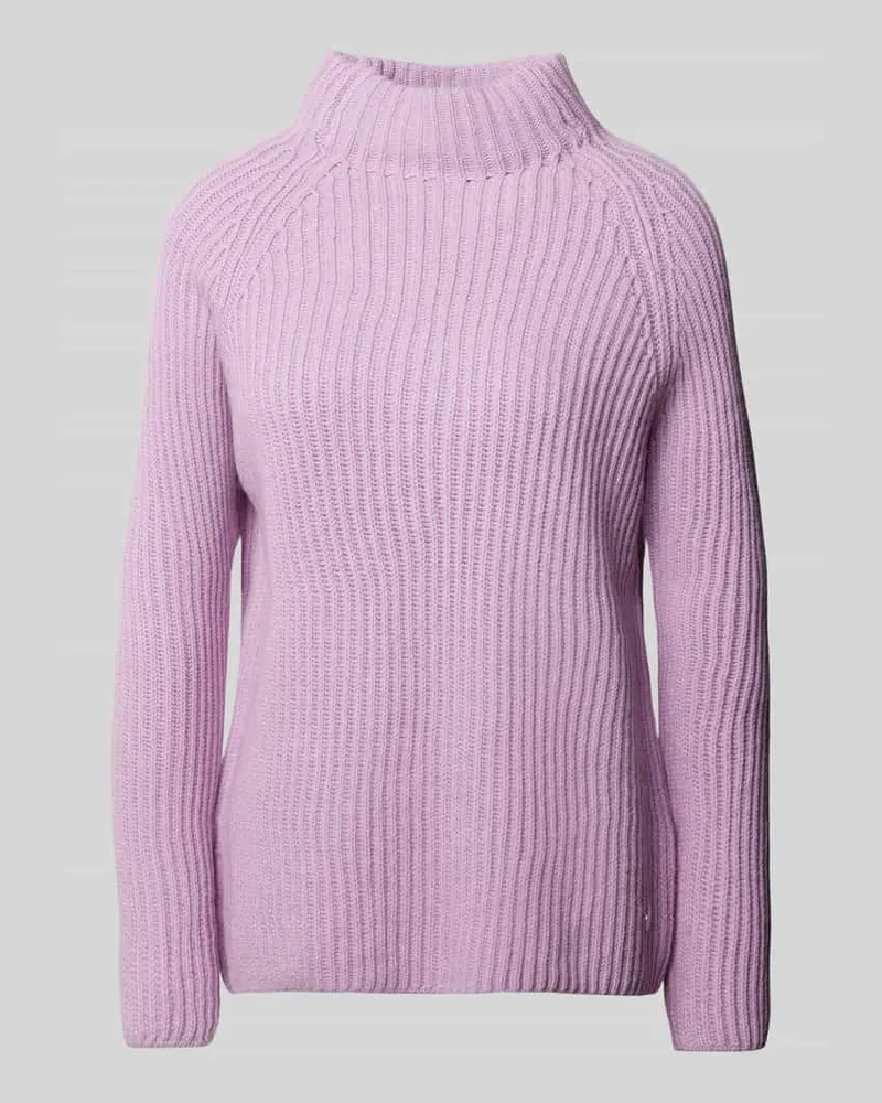 Smith & Soul Relaxed Fit Strickpullover mit Kaschmir-Anteil Flieder