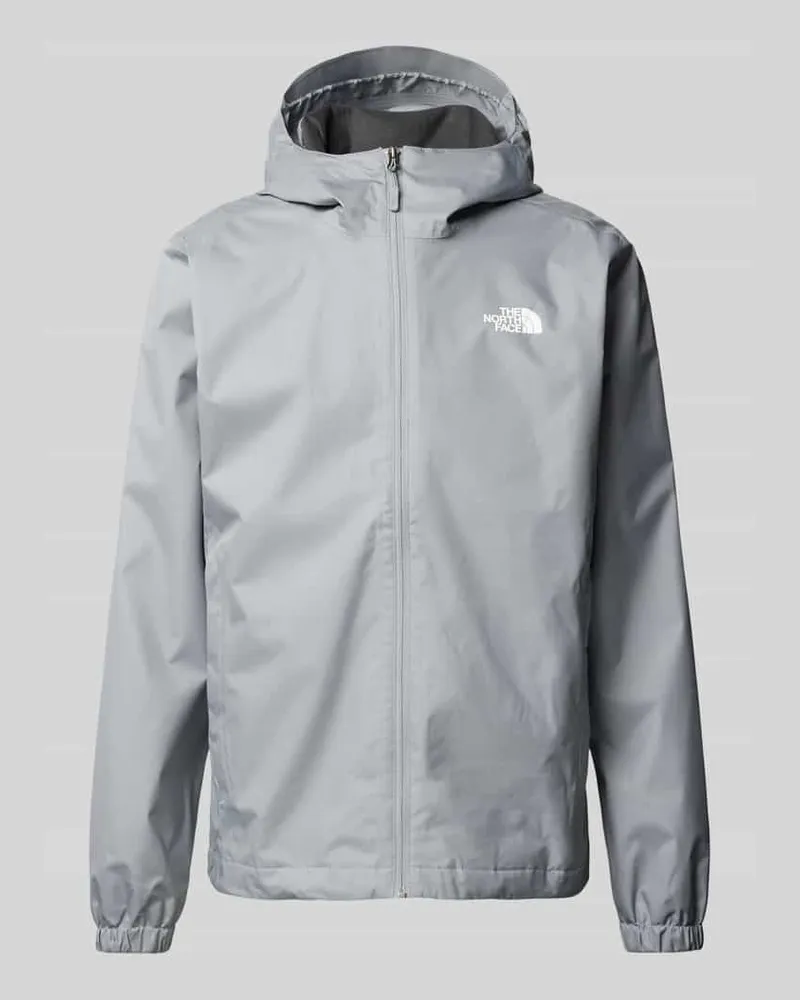 The North Face Jacke mit Label-Print Modell 'QUEST Hellgrau