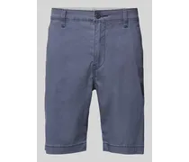 Regular Fit Chino-Shorts mit Knopfverschluss