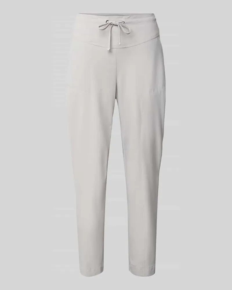 RAFFAELLO ROSSI  Slim Fit Stoffhose mit Tunnelzug Modell 'AZRA Hellgrau