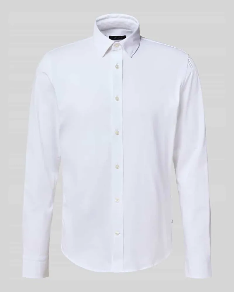 Matinique Slim Fit Freizeithemd mit Kentkragen Modell 'trostol Weiss