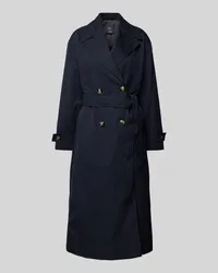 Mango Trenchcoat mit Bindegürtel Modell 'ANGELA Black