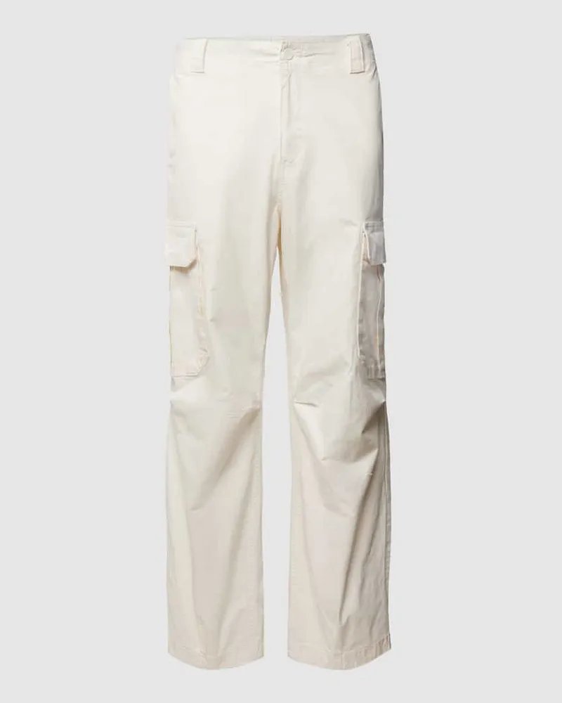 Tommy Hilfiger Cargohose mit Gesäßtaschen Modell 'AIDEN Ecru
