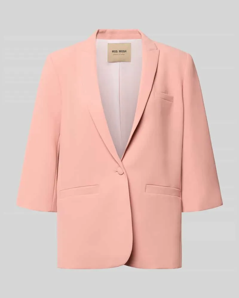 Mos Mosh Regular Fit Blazer mit 3/4-Arm Modell 'Junie Miley Koralle
