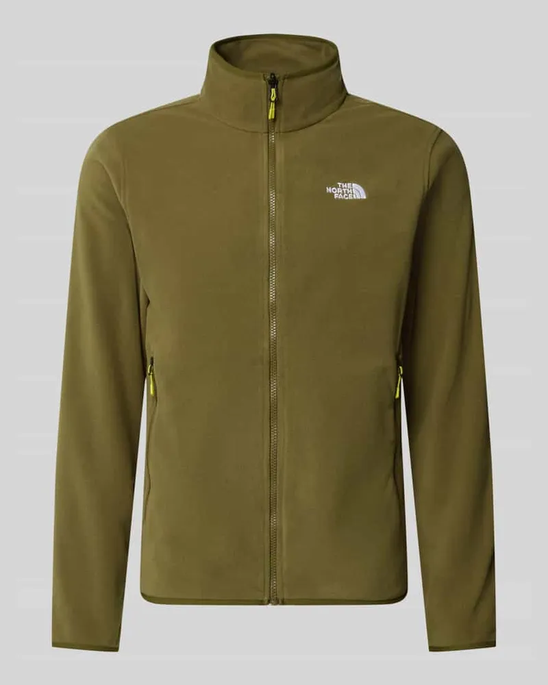 The North Face Fleecejacke mit Reißverschluss Modell 'GLACI Oliv