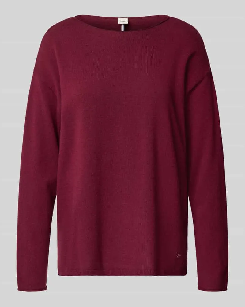 Brax Wollpullover mit Kaschmir-Anteil Modell 'STYLE.LIZ Bordeaux