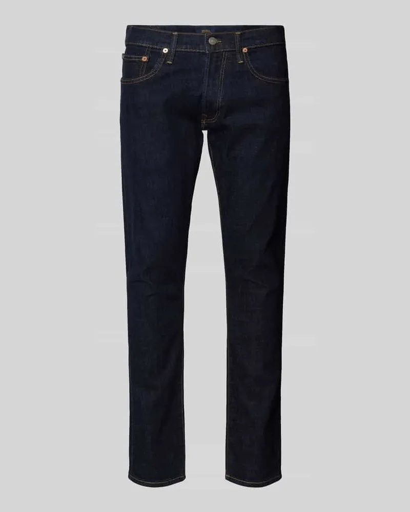 Ralph Lauren Slim Fit Jeans aus Baumwoll-Mix Modell 'SULLIVAN Blau