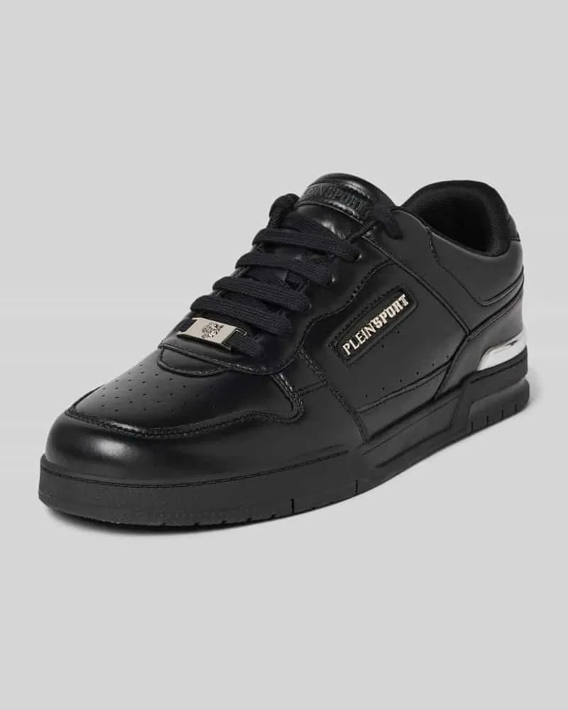 Philipp Plein Sneaker aus Leder mit Schnürung Modell 'VIPER II Black